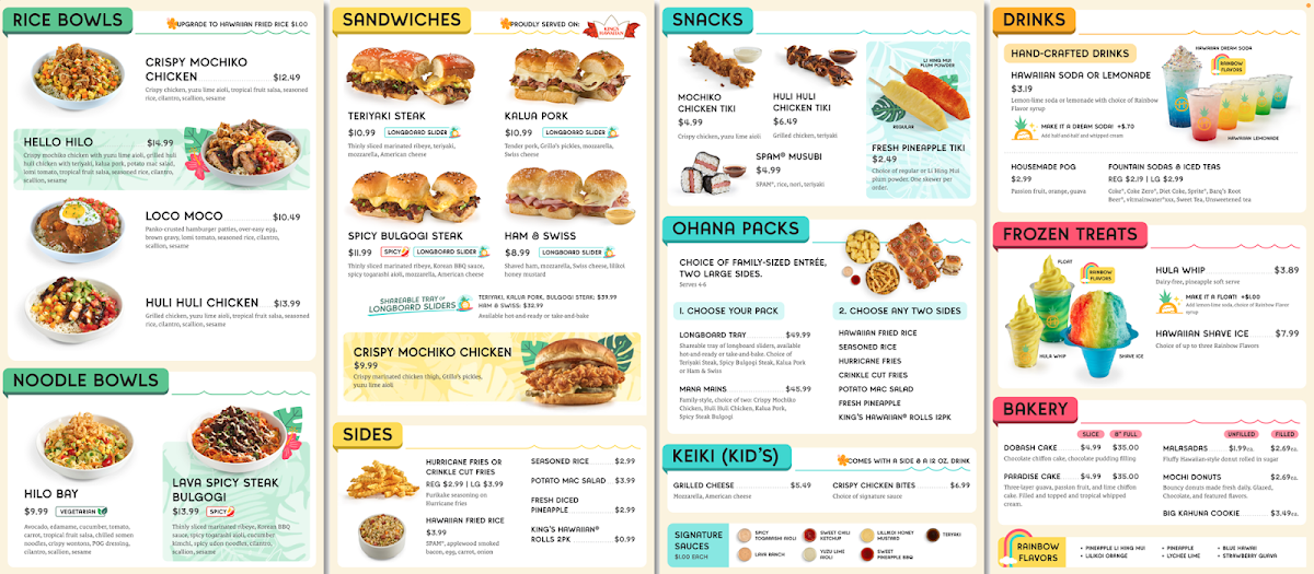 Hello Hilo Menu - Image 2