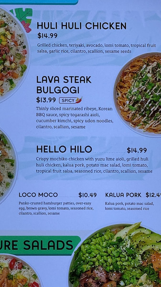 Hello Hilo Menu - Image 4